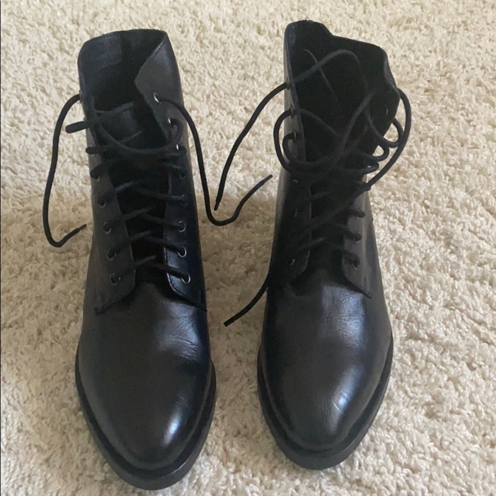 Jeffrey Campbell black boots NWOT 9/40